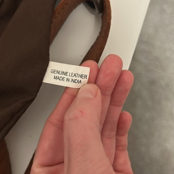 Brown Woven Leather Hobo Crossbody Bag 🌼 - Picture 8 of 11